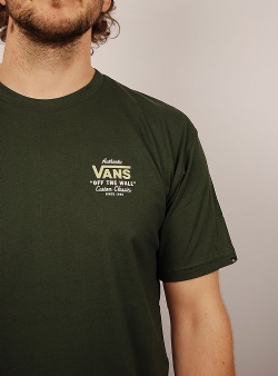 Vans Holder street tee Deep forest winter pear