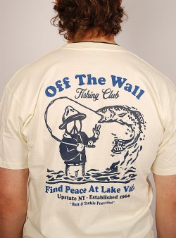 Vans Fishing club tee Marshmallow