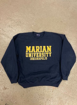 Sportif Vintage Marian University Indianapolis crew XL, Navy