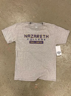 Sportif Vintage Nazareth College Cross Country Champion tee M, Grey