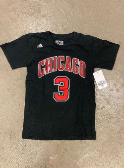 Sportif Vintage Chicago Bulls Adidas tee S, Black