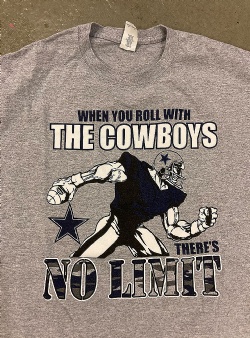 Sportif Vintage Dallas Cowboys tee XL, Grey