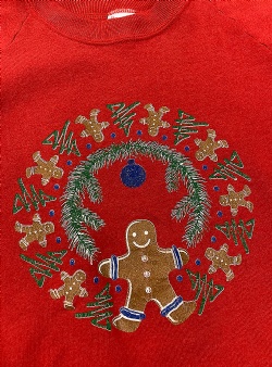 Sportif Vintage Pepparkakstrja L, Red