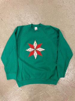 Sportif Vintage Pysslig jultrja XL, Green