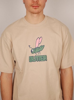 Butter Goods Dragonfly tee Sand