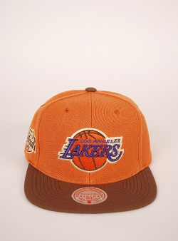 Mitchell and Ness Lakers sweet potato pie snapback Orange