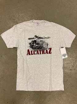 Sportif Vintage Alcatraz tee M, Grey melange