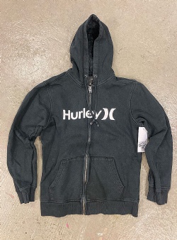 Sportif Vintage Hurley ziphhod S, Black