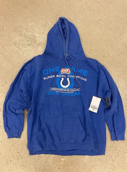 Sportif Vintage Indianapolis Colts hood XL, Blue