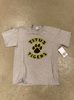 Sportif Vintage Titus Tigers tee M, Grey