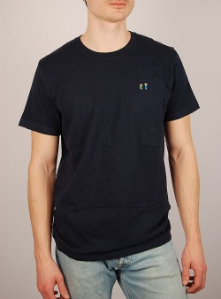 Revolution Pip regular tee Navy melange