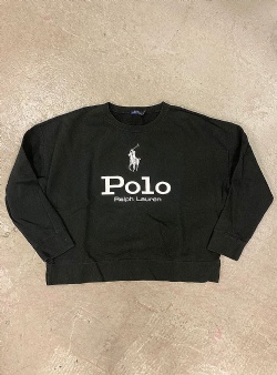 Sportif Vintage Polo Ralph Lauren crew XL, Black