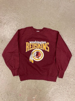 Sportif Vintage Washington Redskins crew S?, Burgundy