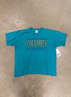 Sportif Vintage Columbus Ohio tee XL, Turquoise