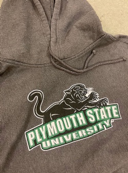 Sportif Vintage Plymouth State University hood M, Grey