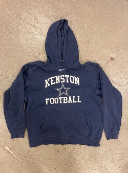 Sportif Vintage Kenston Football Nike hood L, Navy