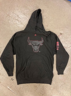 Sportif Vintage Chicago Bulls hood XL, Black