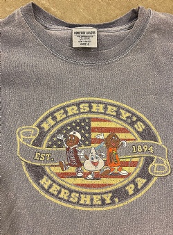 Sportif Vintage Hersheys tee S, Blue
