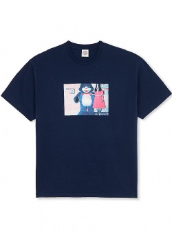 Polar Skate Company Pink dress tee Dark blue