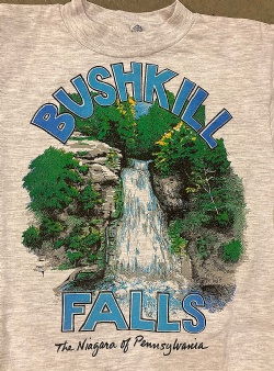 Sportif Vintage Bushkill Falls tee S, Grey melange