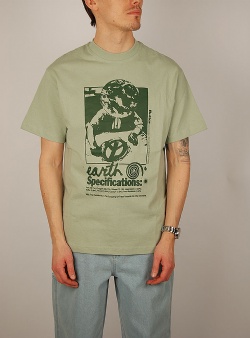 Butter Goods Earth spec tee Ice