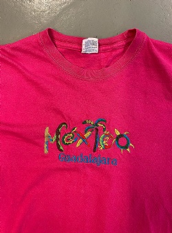Sportif Vintage Mexico Guadalajara tee M, Pink