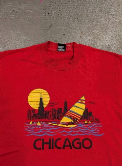 Sportif Vintage Chicago tee XL, Red