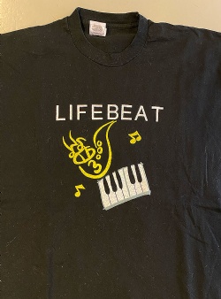Sportif Vintage Lifebeat tee XL, Black