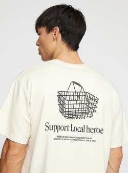 Revolution Car printed tee Offwhite