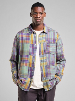 Dedicated Rute flannel patchwork shirt