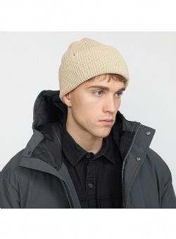 Revolution Big fold up beanie Off white