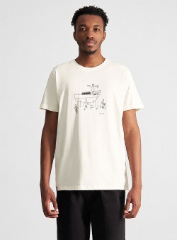 Dedicated All out boat tee Off white