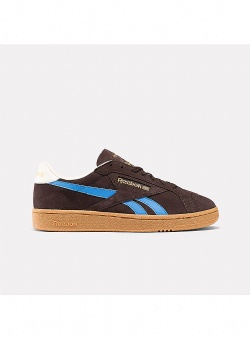 Reebok Club C Grounds UK Brown blue chalk