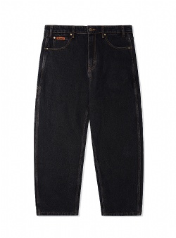 Butter Goods Baggy denim jeans Washed black