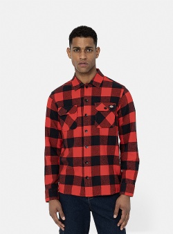 Dickies New sacramento shirt Red black