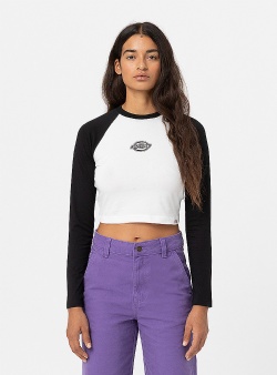Dickies Sodaville ls tee Black white