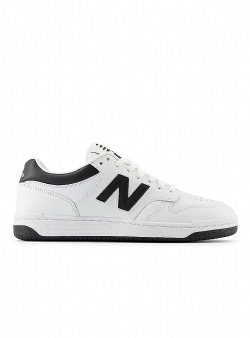 New Balance BB480LBK White black