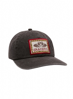 Obey Graceful 6 panel Pigment black