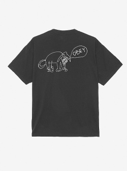 Obey Angry dog tee Black