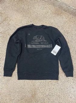 Sportif Vintage California republic crew S, Black