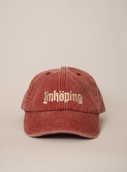 Sportif Linkping low profile dude cap Washed burgundy