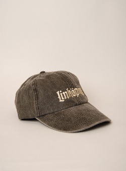 Sportif Linkping low profile dude cap Washed black