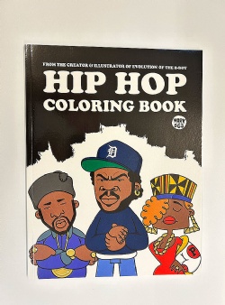 Dokument Press Hip Hop coloring book