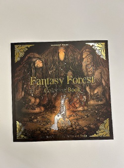 Dokument Press Fantasy Forest coloring book John Bauers world of fairies and trolls