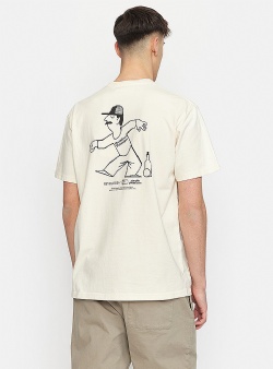 Revolution Pet printed tee Offwhite