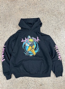 Sportif Vintage Naruto hood M, Black