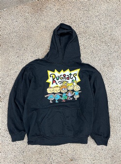 Sportif Vintage Rugrats hood L, Black