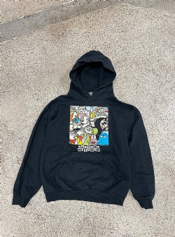 Sportif Vintage Cartoon network hood S, Black