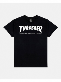 Thrasher Skate mag tee Black