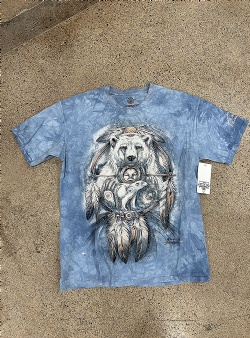 Sportif Vintage Bear tee L, Light blue